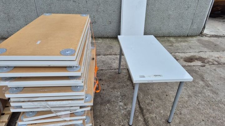 IKEA MESAS OFICINA LINNMON